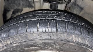Used 2022 Renault Triber RXZ AMT Dual Tone Petrol Automatic tyres LEFT FRONT TYRE TREAD VIEW