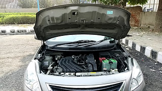 Used 2013 Nissan Sunny [2011-2014] XV Petrol Manual engine ENGINE & BONNET OPEN FRONT VIEW