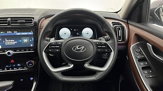 Used 2022 Hyundai Alcazar Platinum (O) 7 STR 1.5 Diesel AT Diesel Automatic interior STEERING VIEW