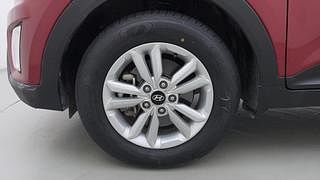 Used 2017 Hyundai Creta [2015-2018] 1.6 SX Diesel Manual tyres LEFT FRONT TYRE RIM VIEW