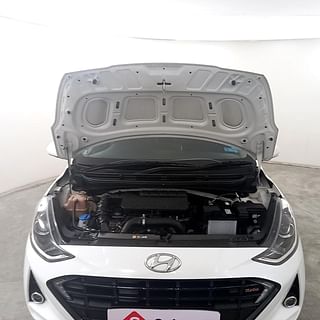 Used 2022 Hyundai Grand i10 Nios Sportz 1.0 Turbo GDI Petrol Manual engine ENGINE & BONNET OPEN FRONT VIEW