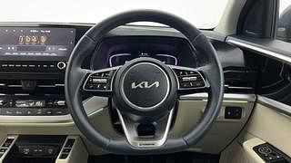 Used 2022 Kia Carens Luxury Plus 1.4 Petrol 7 STR Petrol Manual interior STEERING VIEW