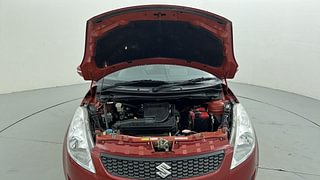 Used 2014 Maruti Suzuki Swift [2011-2017] ZXi Petrol Manual engine ENGINE & BONNET OPEN FRONT VIEW