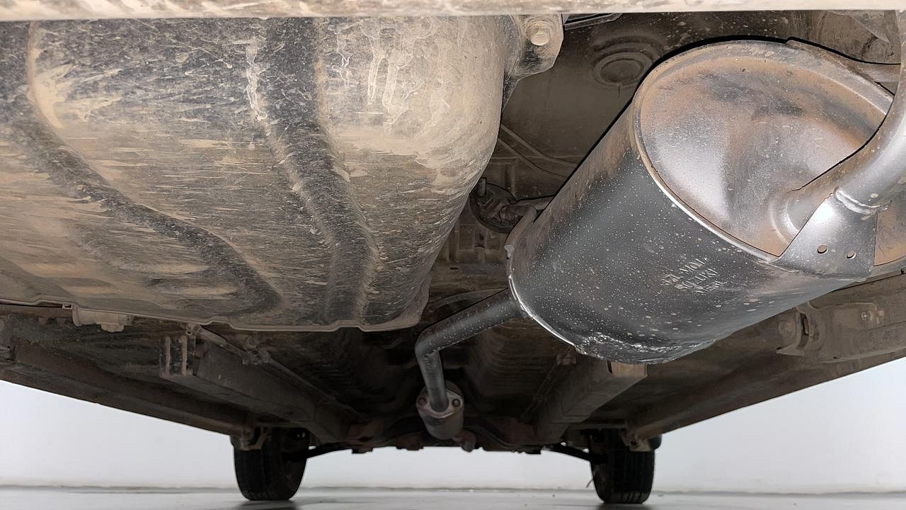 Used 2010 Maruti Suzuki Wagon R 1.0 [2010-2019] VXi Petrol Manual extra REAR UNDERBODY VIEW (TAKEN FROM REAR)