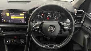 Used 2022 Skoda Kushaq Ambition 1.0L TSI MT Petrol Manual interior STEERING VIEW