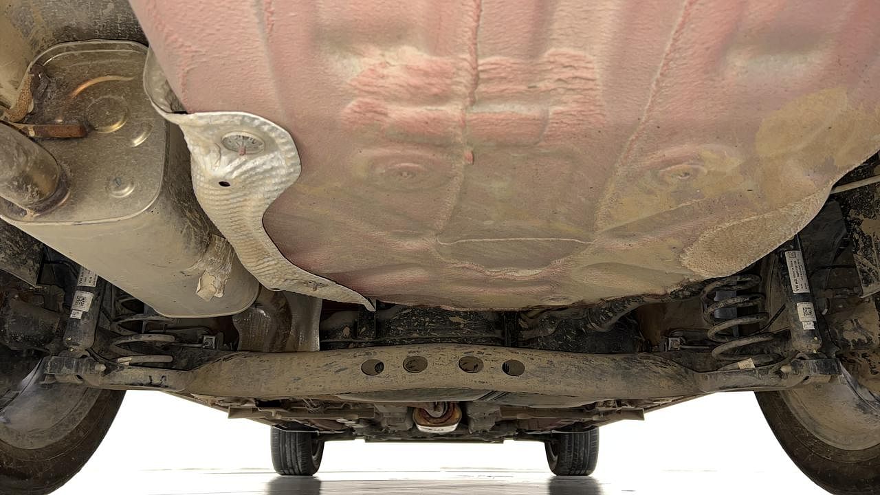 Used 2022 Skoda Slavia Style 1.0L TSI AT Petrol Automatic extra REAR UNDERBODY VIEW (TAKEN FROM REAR)