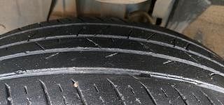 Used 2021 Renault Kiger RXL MT Petrol Manual tyres LEFT FRONT TYRE TREAD VIEW