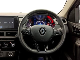 Used 2021 Renault Kiger RXZ Turbo CVT Petrol Automatic interior STEERING VIEW