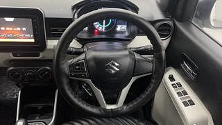 Used 2021 Maruti Suzuki Ignis Zeta AMT Petrol Petrol Automatic interior STEERING VIEW