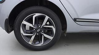 Used 2021 Hyundai Grand i10 Nios Asta 1.2 Kappa VTVT Petrol Manual tyres RIGHT REAR TYRE RIM VIEW
