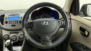 Used 2012 Hyundai i10 [2010-2016] Asta AT with Sunroof Petrol Petrol Automatic interior STEERING VIEW