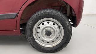 Used 2011 Maruti Suzuki Wagon R 1.0 [2010-2019] LXi Petrol Manual tyres LEFT REAR TYRE RIM VIEW