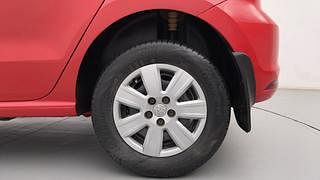 Used 2017 Volkswagen Polo [2014-2020] Trendline 1.5 (D) Diesel Manual tyres LEFT REAR TYRE RIM VIEW