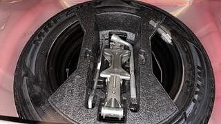 Used 2015 Maruti Suzuki Celerio VXI AMT Petrol Automatic tyres SPARE TYRE VIEW