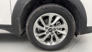 Used 2017 Hyundai Tucson [2016-2020] 2WD MT Petrol Petrol Manual tyres RIGHT FRONT TYRE RIM VIEW