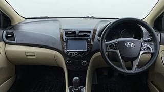 Used 2016 Hyundai Fluidic Verna 4S [2015-2018] 1.6 VTVT SX Petrol Manual interior DASHBOARD VIEW