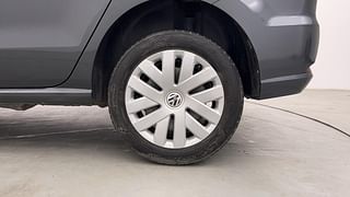Used 2017 Volkswagen Ameo [2016-2020] Comfortline 1.5L (D) Diesel Manual tyres LEFT REAR TYRE RIM VIEW