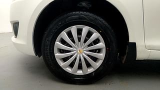 Used 2013 Maruti Suzuki Swift [2011-2017] VDi Diesel Manual tyres LEFT FRONT TYRE RIM VIEW