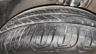Used 2019 Volkswagen Ameo [2016-2020] 1.0 Comfortline Petrol Petrol Manual tyres LEFT FRONT TYRE TREAD VIEW