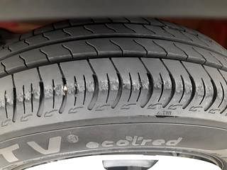 Used 2022 Maruti Suzuki S-Presso VXI+ Petrol Manual tyres LEFT FRONT TYRE TREAD VIEW