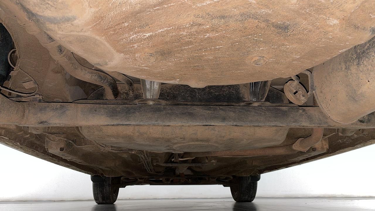 Used 2021 Tata Tigor Revotron XZ+ Petrol Manual extra REAR UNDERBODY VIEW (TAKEN FROM REAR)