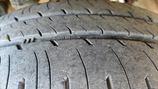Used 2017 Mahindra KUV100 NXT K2+ 6 STR Petrol Manual tyres RIGHT REAR TYRE TREAD VIEW