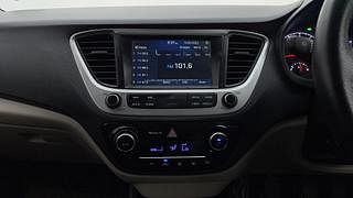 Used 2018 Hyundai Verna [2017-2020] 1.6 VTVT SX Petrol Manual interior MUSIC SYSTEM & AC CONTROL VIEW