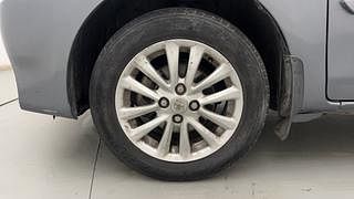 Used 2014 Toyota Etios [2010-2017] VD Diesel Manual tyres LEFT FRONT TYRE RIM VIEW