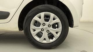Used 2015 Hyundai Grand i10 [2013-2017] Sportz 1.2 Kappa VTVT Petrol Manual tyres LEFT REAR TYRE RIM VIEW