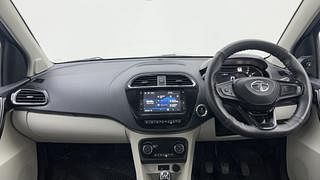 Used 2022 Tata Tigor Revotron XZ+ CNG Petrol+cng Manual interior DASHBOARD VIEW
