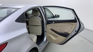 Used 2011 Hyundai Verna [2011-2015] Fluidic 1.6 VTVT EX Petrol Manual interior RIGHT REAR DOOR OPEN VIEW