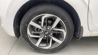 Used 2019 Hyundai Grand i10 Nios Asta 1.2 Kappa VTVT Petrol Manual tyres LEFT FRONT TYRE RIM VIEW