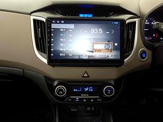 Used 2017 Hyundai Creta [2015-2018] 1.6 SX (O) Diesel Manual interior MUSIC SYSTEM & AC CONTROL VIEW