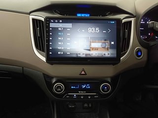 Used 2017 Hyundai Creta [2015-2018] 1.6 SX (O) Diesel Manual interior MUSIC SYSTEM & AC CONTROL VIEW