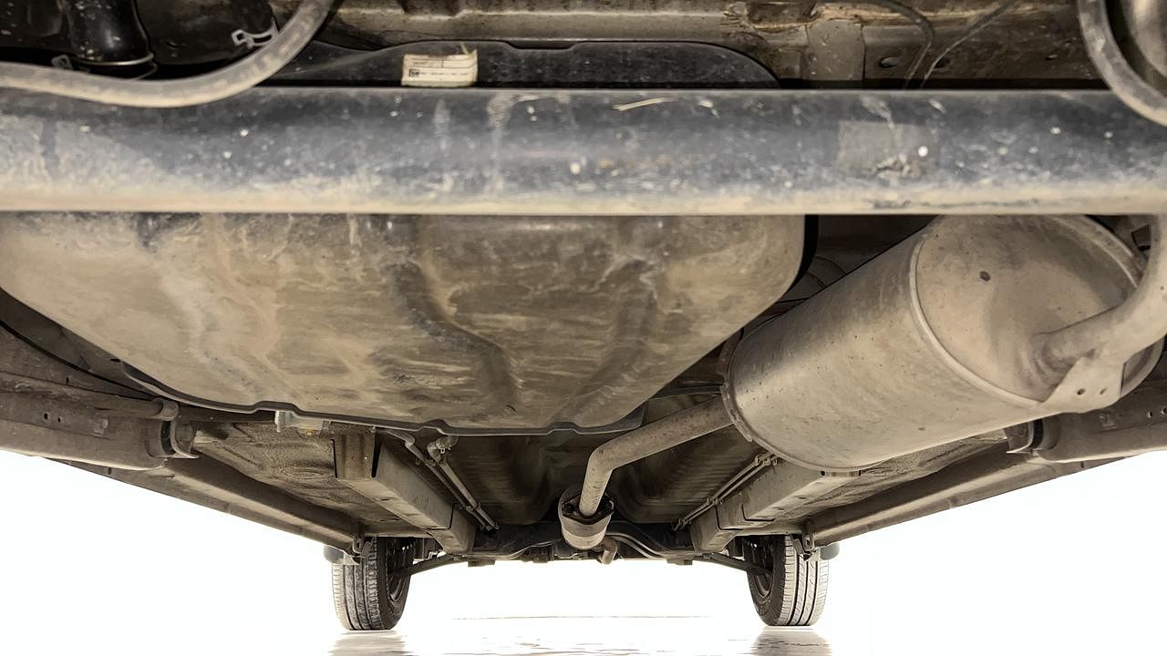 Used 2017 Maruti Suzuki Wagon R 1.0 [2010-2019] VXi Petrol Manual extra REAR UNDERBODY VIEW (TAKEN FROM REAR)