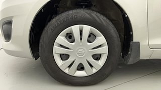 Used 2014 Maruti Suzuki Swift Dzire VXI Petrol Manual tyres LEFT FRONT TYRE RIM VIEW