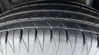 Used 2017 Maruti Suzuki Vitara Brezza [2016-2020] ZDI PLUS Dual Tone Diesel Manual tyres LEFT FRONT TYRE TREAD VIEW