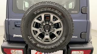 Used 2023 Maruti Suzuki Jimny Alpha 1.5l Petrol AT Petrol Automatic tyres SPARE TYRE VIEW