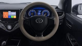 Used 2020 Toyota Glanza [2019-2022] G Petrol Manual interior STEERING VIEW