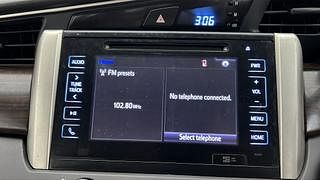 Used 2017 Toyota Innova Crysta [2016-2020] 2.8 ZX AT 7 STR Diesel Automatic top_features Integrated (in-dash) music system