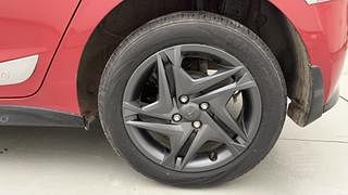 Used 2021 Hyundai New i20 Sportz 1.2 MT Petrol Manual tyres LEFT REAR TYRE RIM VIEW