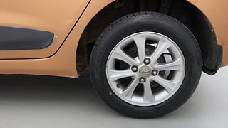 Used 2015 Hyundai Grand i10 [2013-2017] Asta AT 1.2 Kappa VTVT Petrol Automatic tyres LEFT REAR TYRE RIM VIEW