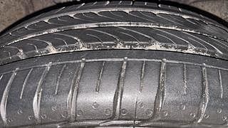 Used 2021 Honda Jazz ZX CVT Petrol Automatic tyres RIGHT FRONT TYRE TREAD VIEW
