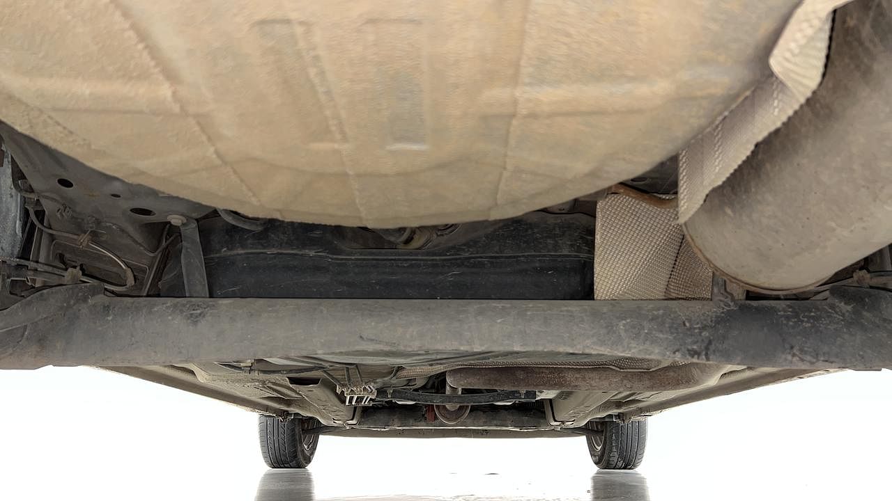 Used 2017 Ford Figo Aspire [2015-2019] Titanium 1.2 Ti-VCT Petrol Manual extra REAR UNDERBODY VIEW (TAKEN FROM REAR)