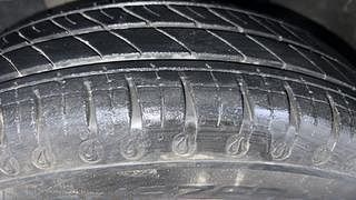 Used 2019 Renault Kwid 1.0 RXT Opt Petrol Manual tyres LEFT FRONT TYRE TREAD VIEW