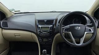 Used 2011 Hyundai Verna [2011-2015] Fluidic 1.6 VTVT EX Petrol Manual interior DASHBOARD VIEW