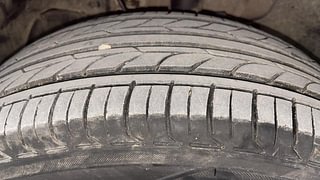 Used 2018 Tata Tiago [2016-2020] Revotron XZA AMT Petrol Automatic tyres LEFT FRONT TYRE TREAD VIEW