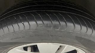 Used 2022 Skoda Kushaq Ambition 1.0L TSI MT Petrol Manual tyres LEFT FRONT TYRE TREAD VIEW
