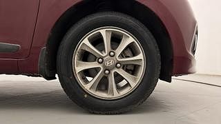 Used 2014 Hyundai Grand i10 [2013-2017] Asta 1.2 Kappa VTVT Petrol Manual tyres RIGHT FRONT TYRE RIM VIEW