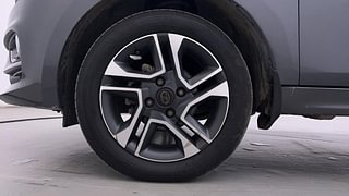 Used 2021 Tata Tiago XZA+ AMT Petrol Automatic tyres LEFT FRONT TYRE RIM VIEW